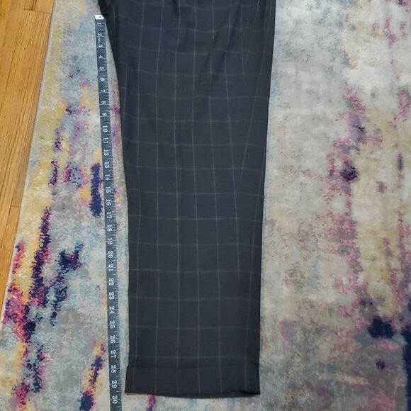 Vintage Polo Golf Buckle Back Pleated Pants with Windowpane Plaid Size 40x30 - Picture 15 of 15